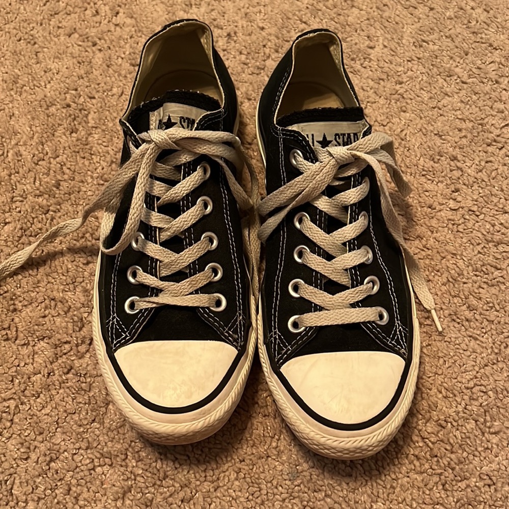 Black womens converse